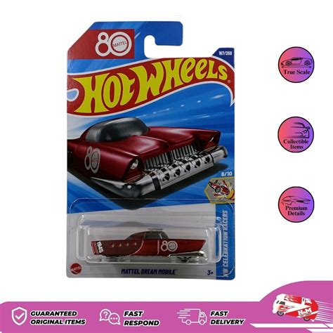 Jual Hot Wheels Mattel Dream Mobile 80Th J 2025 Shopee Indonesia