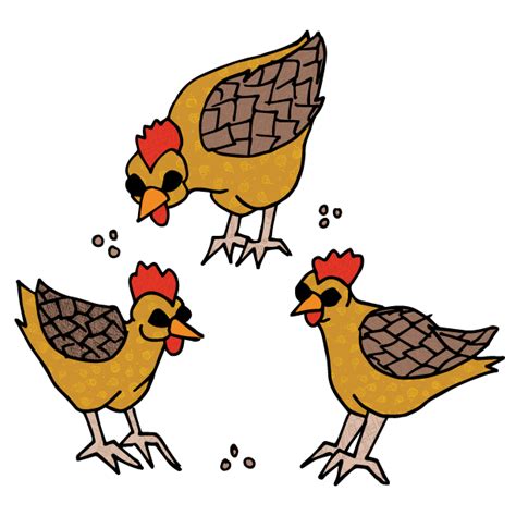 Three-French-Hens by SH4RK3Y on DeviantArt