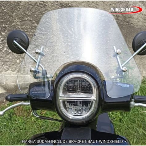 Jual Visor Windshield Fazzio Yamaha Fazzio 125 Winshield Fazzio Plus