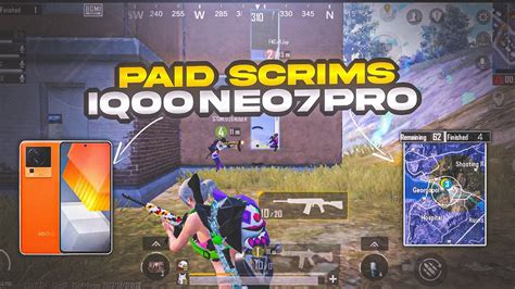 62 Alive Last Zone IQOO NEO 7 PRO PAID SCRIMS TOURNAMENT GAMEPLAY