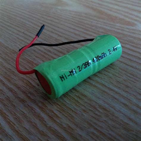 Rechargeable Battery Pack Ni Mh 2 3aa 400mah 2 4v Buy 2 3aa Battery