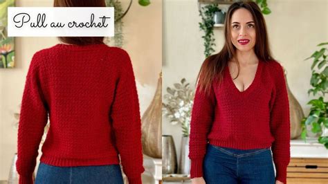 Comment Faire Un Pull Au Crochet Facile 🧶 Xs à 8xl Tuto Crochet Gratuit