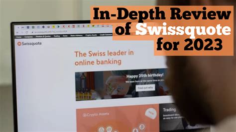 Swissquote Features And Benefits How Does It Compare To Other Online