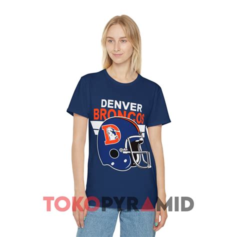 Vintage Denver Broncos Old Logo Shirt - TokoPyramid