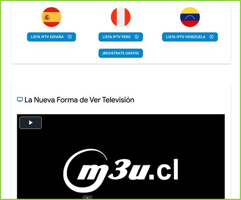 Listas M3u Que No Caducan 4