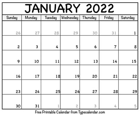 Free January 2022 Printable Calendar March Calendar 2022 Free