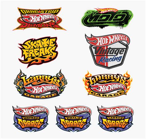 Logo Hot Wheels Brand Clip Art Hot Wheels Vintage Racing Logo Hd Png