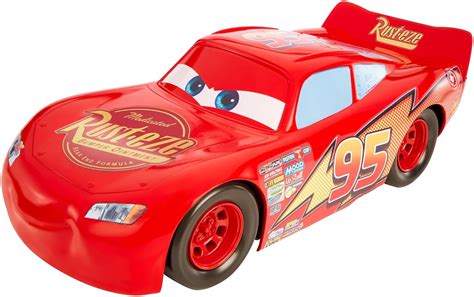 Disney Pixar Cars Voiture Flash Mcqueen Rouge Grand Format 50 Cm