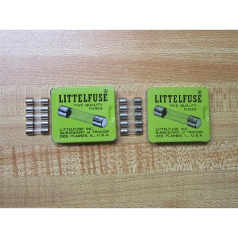 Littelfuse 2ag 1 12 Fuse Cross Ref 5lcn0 Jagged Wire Element Pack Of