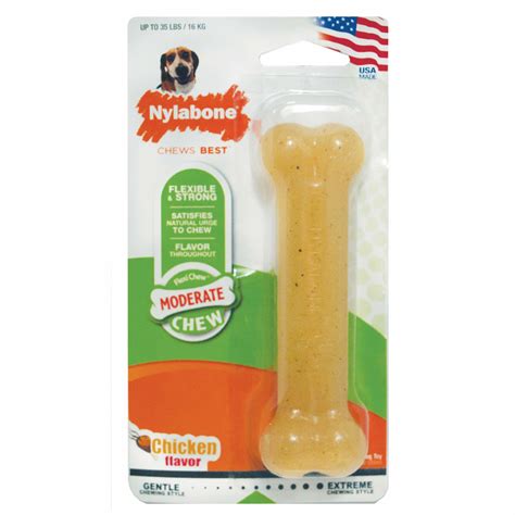 Nylabone FlexiChew, Chicken Flavor - Cozy Pet Supplies