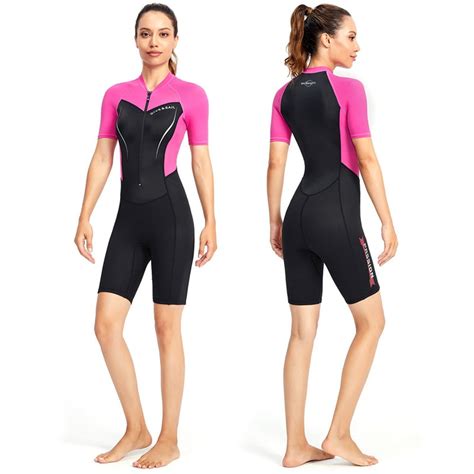 MEROTABLE Full Body Dive Wetsuit Sports Skins Rash Guard For Men Women