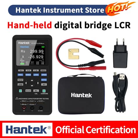 Hantek Official Genuine Hantek C C Portable Lcr Tester Handheld