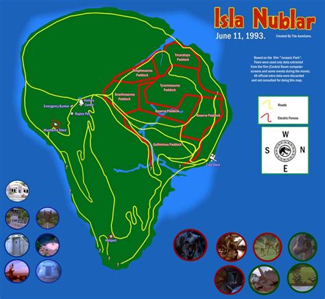 Pin On Isla Nublar Reconstructions Jurassic Park Michael Crichton