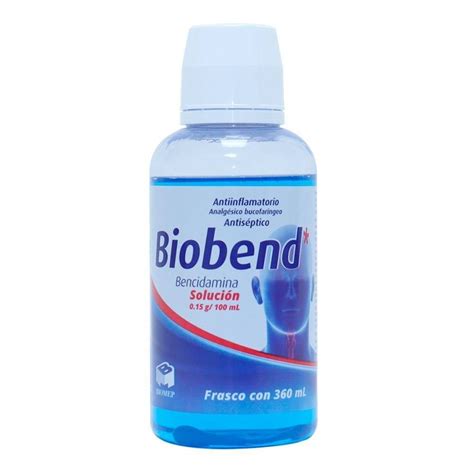 Biobend solución 0 15 g 100 ml 360 ml Walmart