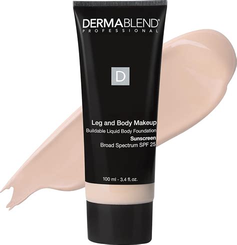 Dermablend Professional Leg And Body Makeup Buildable Liquid Foundation Dermatologist