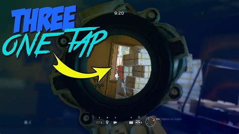 Triple One Tap Insane Highlight Pc Rainbow Six Siege Youtube