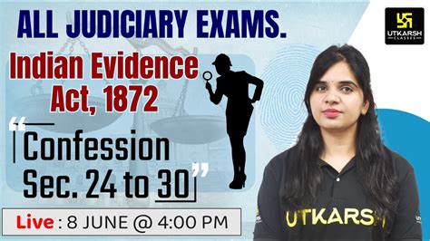 Confession Sec 24 To 30 Indian Evidence Act With Cases For All