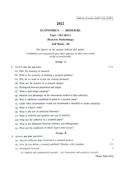 File Cu 2022 B A B Sc Honours Economics Semester 4 Paper Sec B 2 1