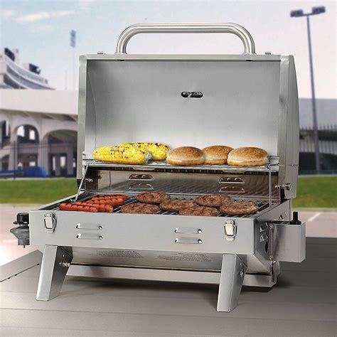 Gas Grill LP Stainless Steel Burner Backyard Patio