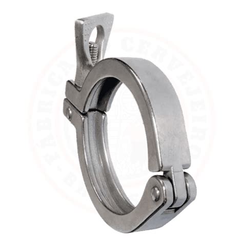 Tc Clamp Abra Adeira E Polegada Inox