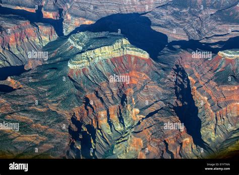 Colorado-Plateau, Grand Canyon, aerial view, USA Stock Photo - Alamy