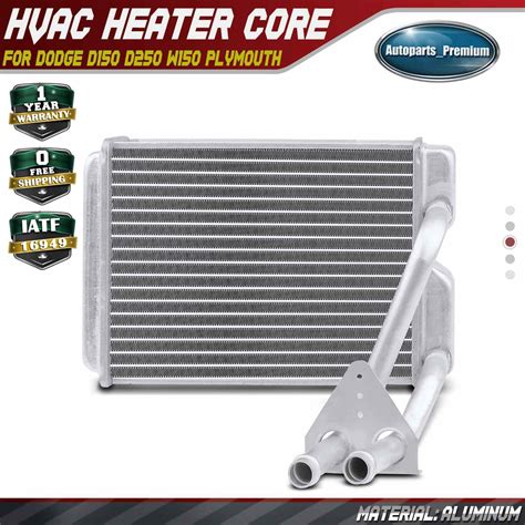 Hvac Heater Core W Ac For Dodge D D W Plymouth