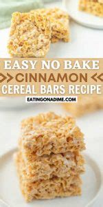 No Bake Cinnamon Corn Flake Cereal Bars Recipe Quick And Easy