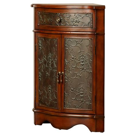 Rosalind Wheeler Menneken Corner Cabinet And Reviews Wayfair