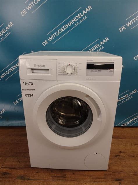 Wasmachine Kg Toeren Bosch Serie Ecosilence Drive Varioperfect