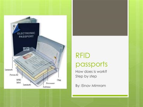 Ppt Rfid Passports Powerpoint Presentation Free Download Id2390625