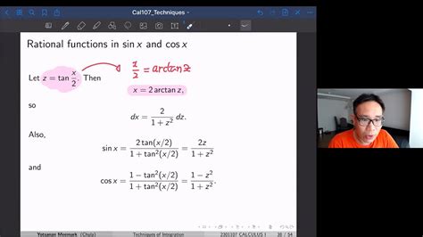 Rational Functions In Sin X And Cos X Youtube