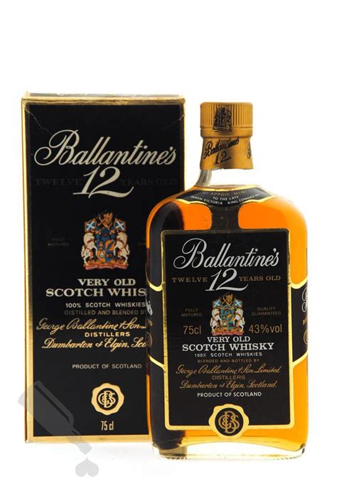 Ballantines 12 Years Very Old Scotch Whisky 75cl Passion For Whisky