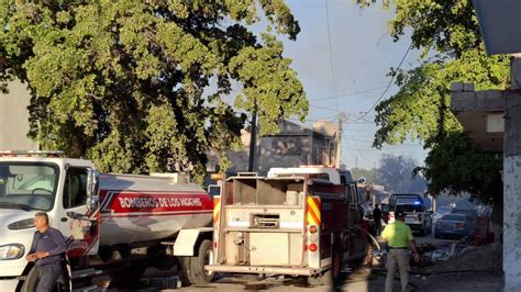 Incendio Por Quema De Basura En Los Mochis Moviliza A Cuerpos De