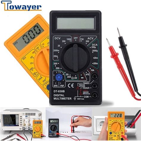 Xiaxiaoer Towayer Lcd Dijital Multimetre Ac Dc V Fiyat