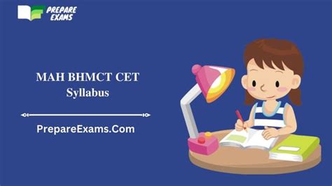 Mah Bhmct Cet Syllabus Check Exam Pattern Prepareexams