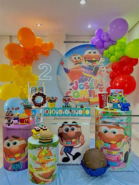 Aniversário Do José Comilão - Decoração José comilão | Aniversario infantil, Decoração aniversario ...
