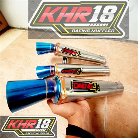 Silencer Knalpot Daeng Racing Untuk All Motor Inlet Lazada Indonesia