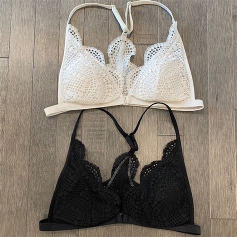 Victorias Secret Intimates And Sleepwear Like New Two Victorias Secret Crochet Wireless