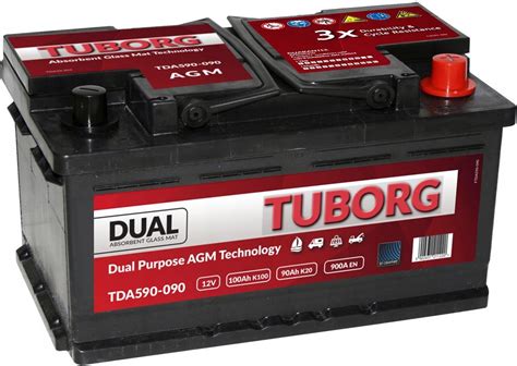 Akumulator Tuborg Dual Agm 12V 90Ah 900A TDA590 Opinie I Ceny Na Ceneo Pl