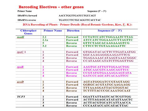 DNA Barcoding | PPT