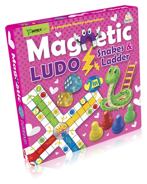 Magnetic Ludo Snakes Ladders Gamex Cart