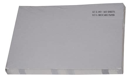 EKG PAPÍR BIOCARE bloček 112 x 140 mm 160 listů Zdravotnická