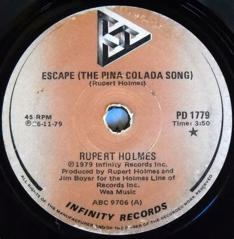 Rupert Holmes Escape The Pina Colada Song Vinyl Discogs