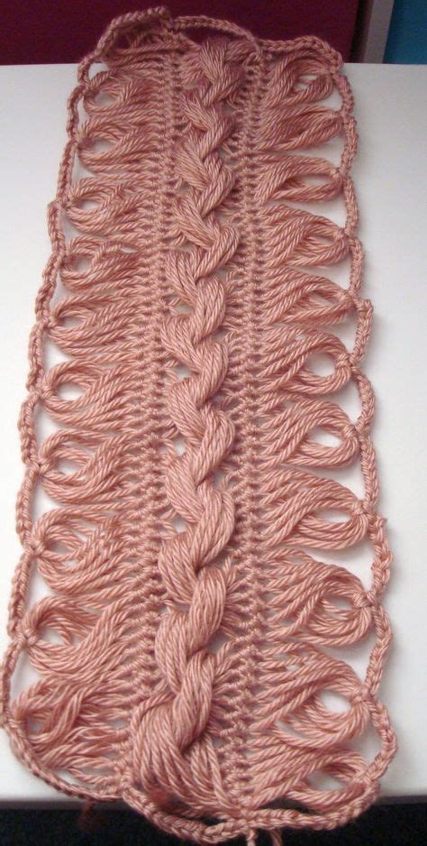 Adrialys Handmade Creations Works In Progress Hairpin Lace Shawl