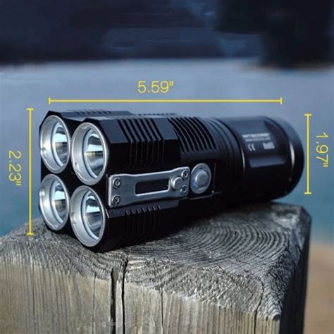 Nitecore Tm Rechargeable Flashlight Cree Xhp Hi Led Max Lm