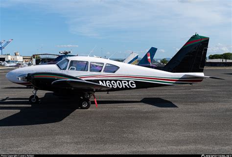 N690RG Private Piper PA 23 250 Aztec D Photo By Jose L Roldan ID