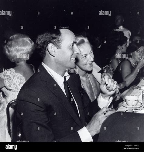 JOEY BISHOP with wife at Damone Opening.Supplied by Photos Stock Photo ...