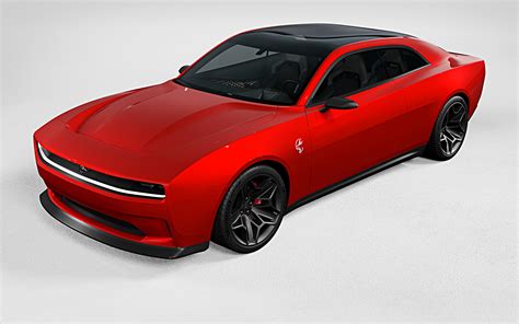 Modelo 3d Dodge Charger Daytona SRT Concept 2024 Rojo TurboSquid 2073224