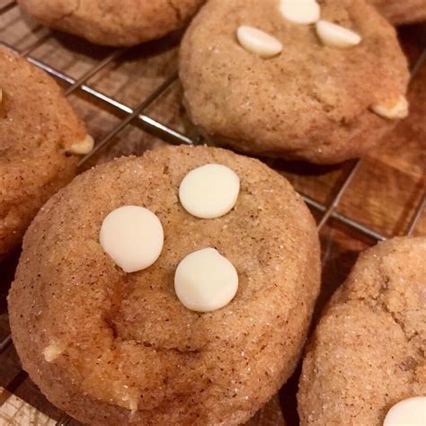 White Chocolate Pumpkin Snickerdoodles Kims Bc Life