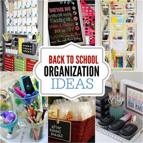 Smart And Stylish Diy Organization Ideas For At Home Moms During Back